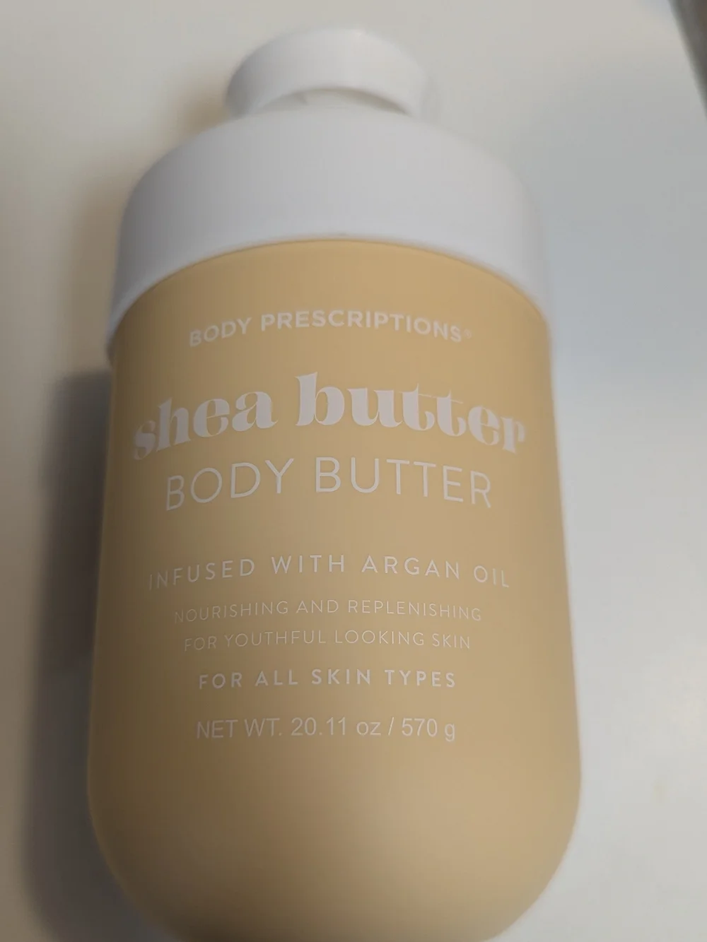 Body Prescriptions Body Butter Shea Butter & argan oil new moisturizer 20.11 oz.